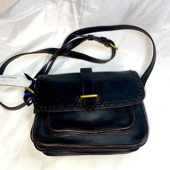 NWT  Dooney & Bourke Florentine crossbody binocular bag - Picture 1 of 7
